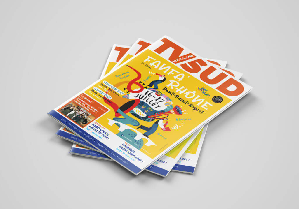 Couverture TV Sud Fanfa'Rhône