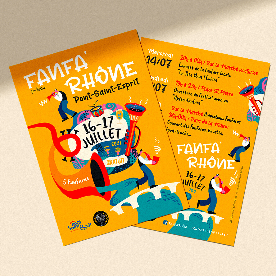 Flyer Fanfa'Rhône
