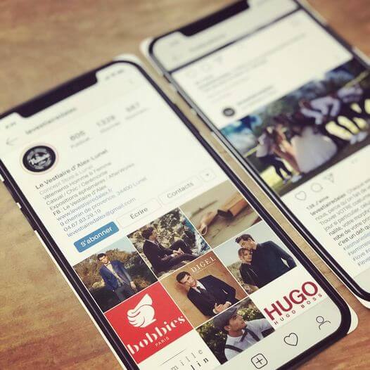 Flyer instagram Le vestiaire d'Alex