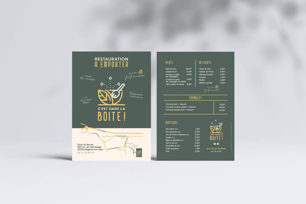 Flyer C'est dans la boite !