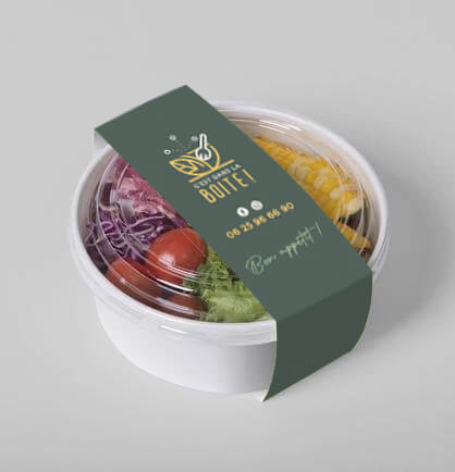 Ruban lunch box C'est dans la boite !